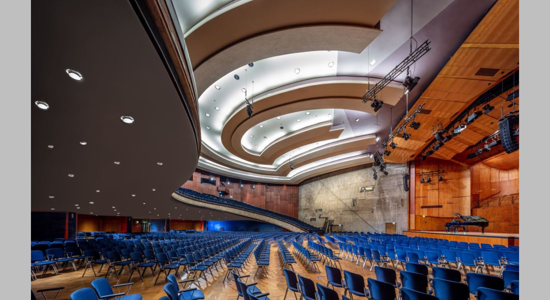 Ein geschichtsträchtiger Saal: Der Beethoven-Saal im Kultur- und Kongresszentrum Liederhalle in Stuttgart