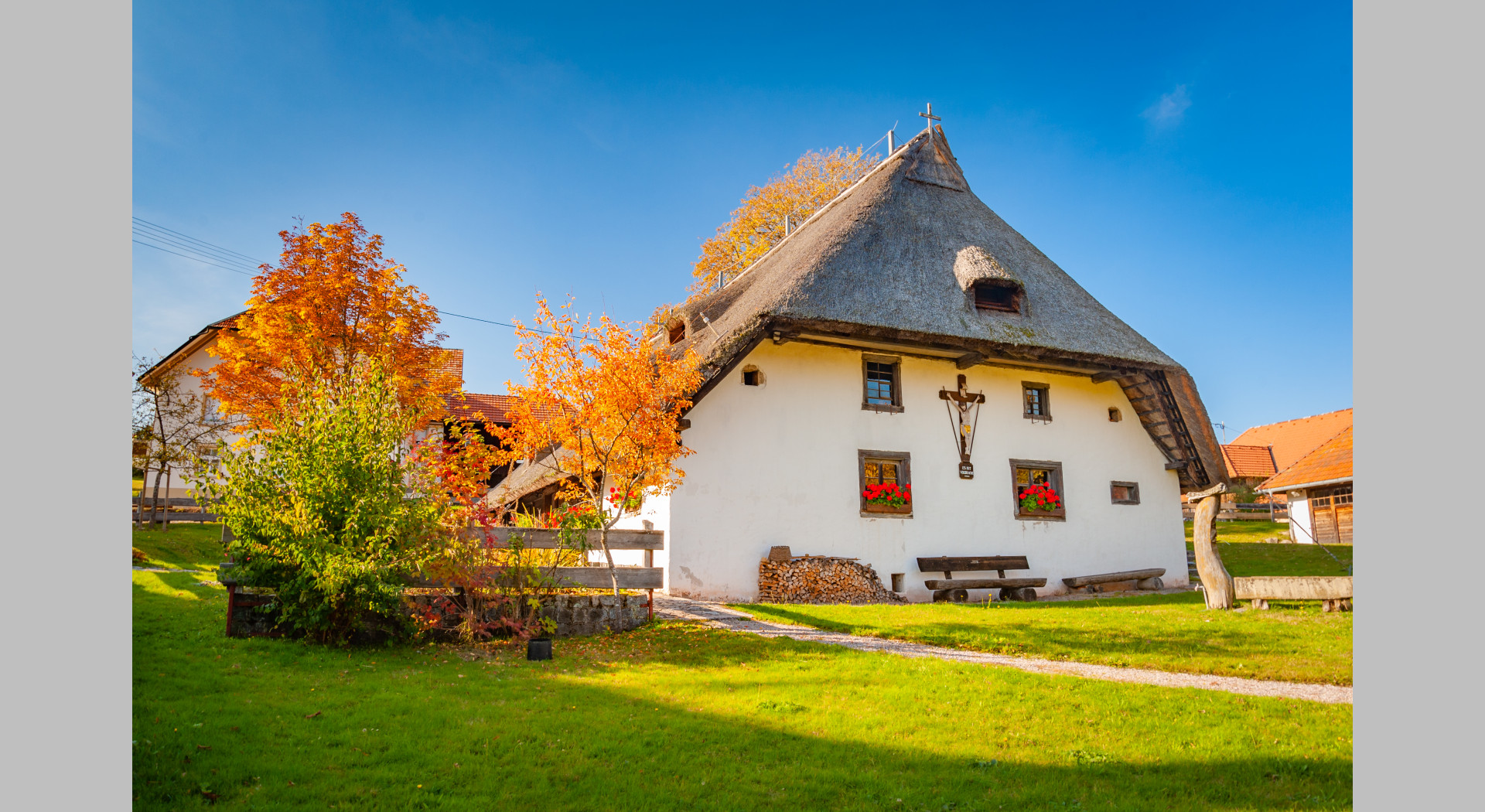 Klausenhof im Herbst