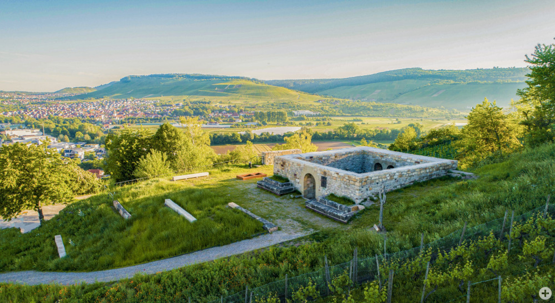 Burgruine Kappelberg Luftbld