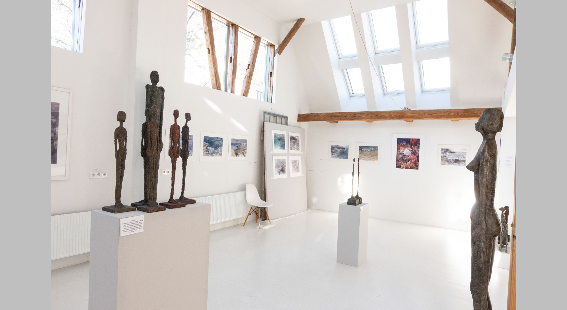 STUDIO LÅVE 1 OG, während einer Ausstellung