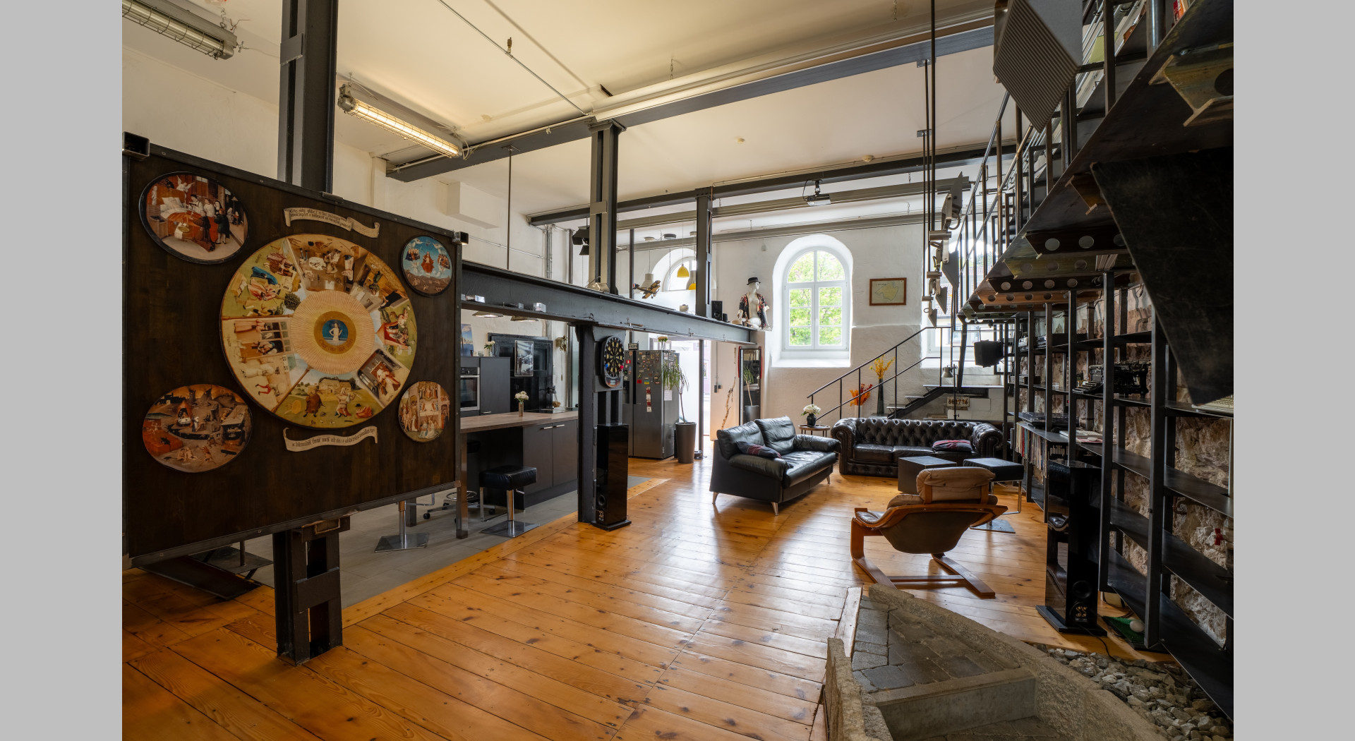 Loft in ehemaliger Uhrenfabrik