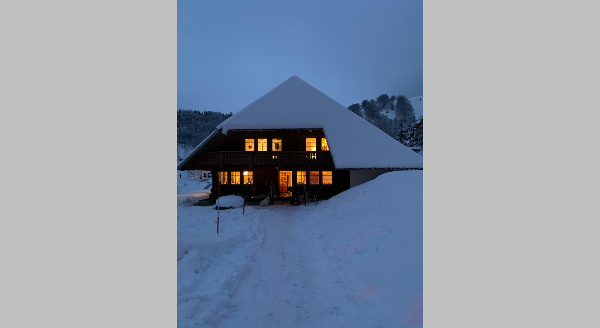 Modernes Schwarzwaldhaus