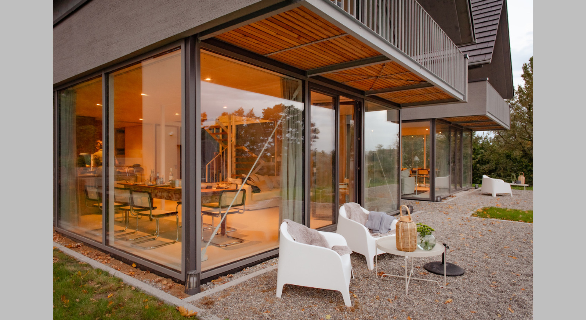 Architektenhäuser mit Seeblick