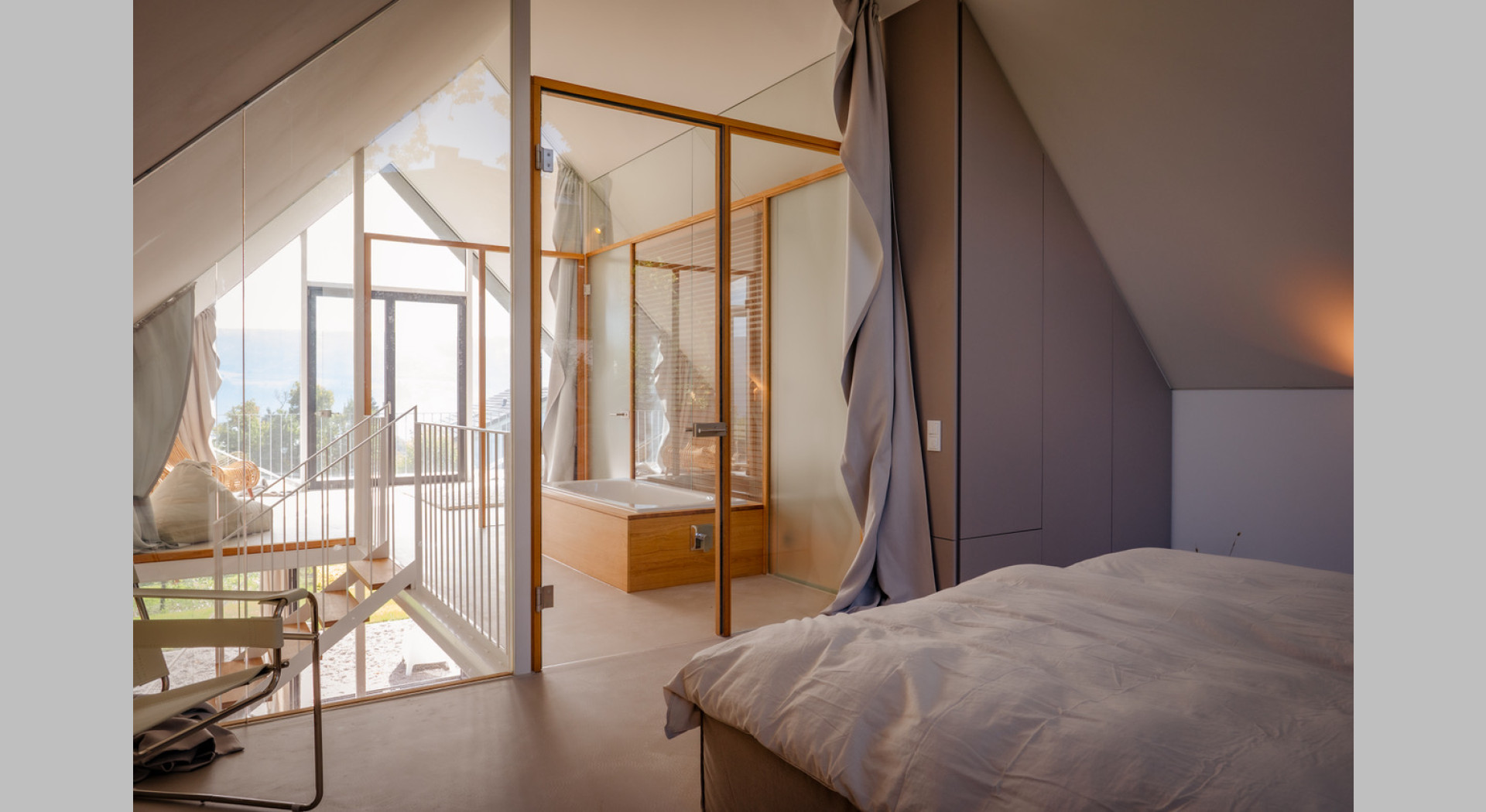 Architektenhäuser mit Seeblick