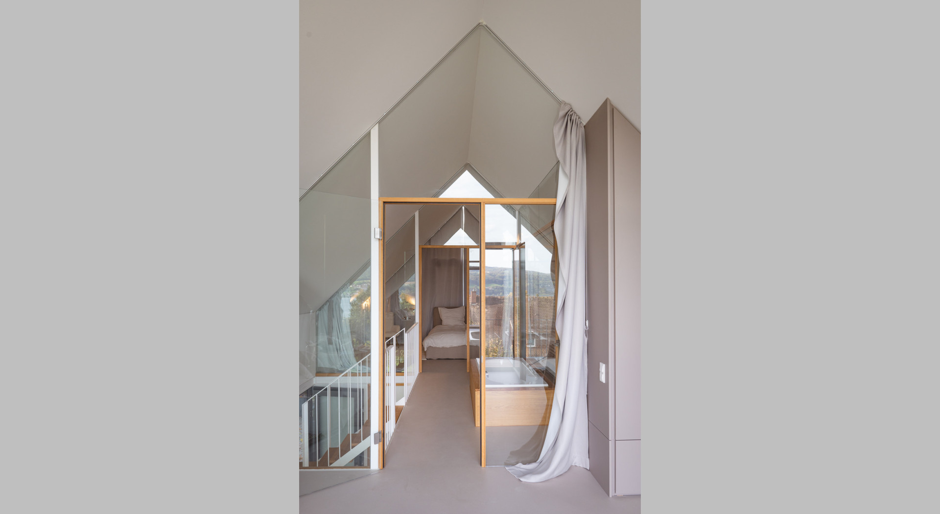 Architektenhäuser mit Seeblick