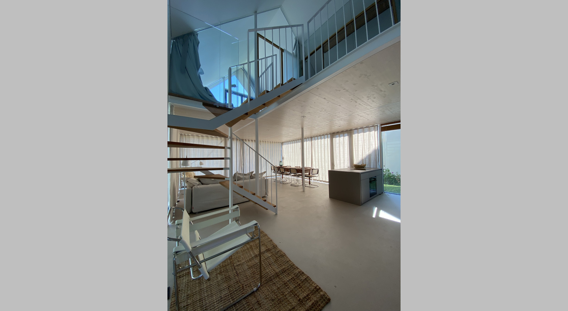 Architektenhäuser mit Seeblick