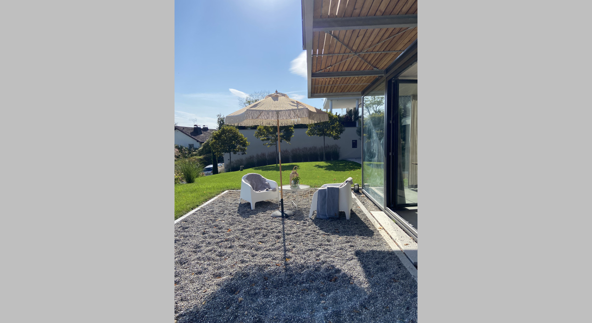 Architektenhäuser mit Seeblick