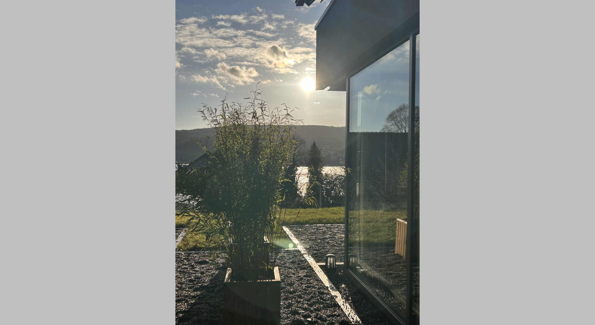Architektenhäuser mit Seeblick