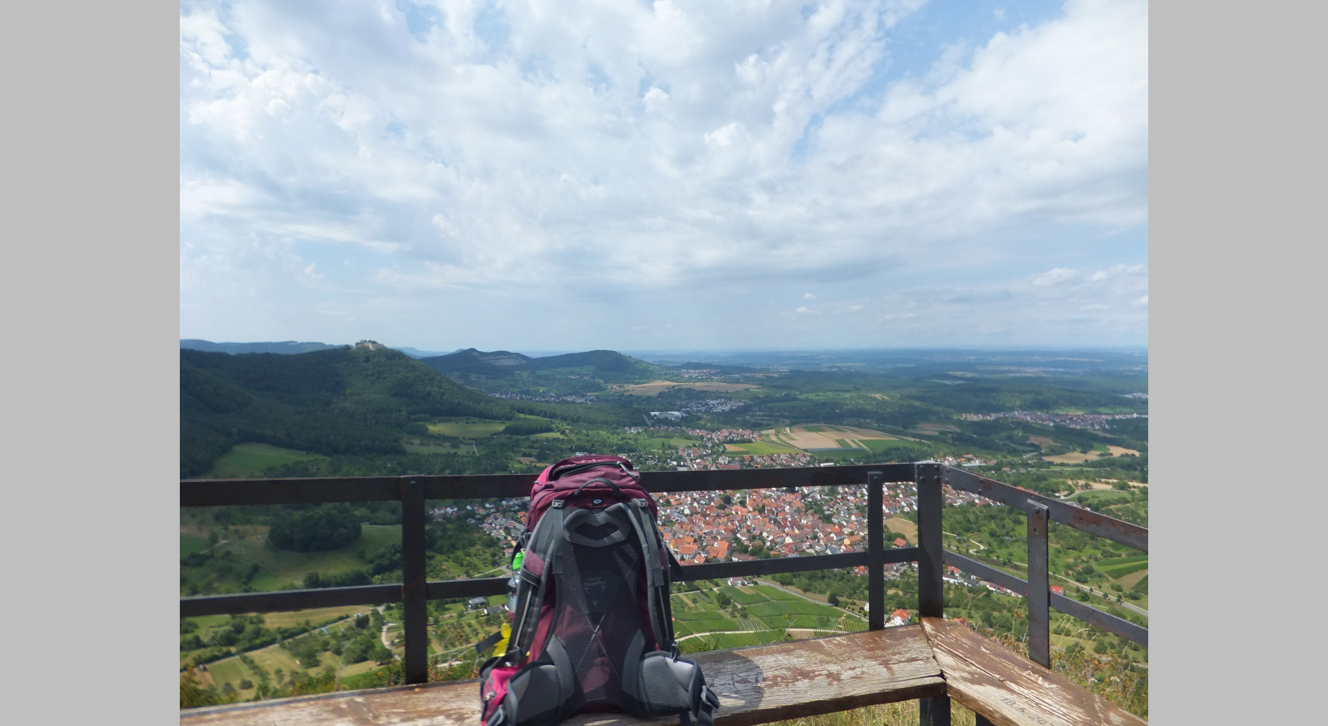 Aussichtsplattform am Beurener Fels
