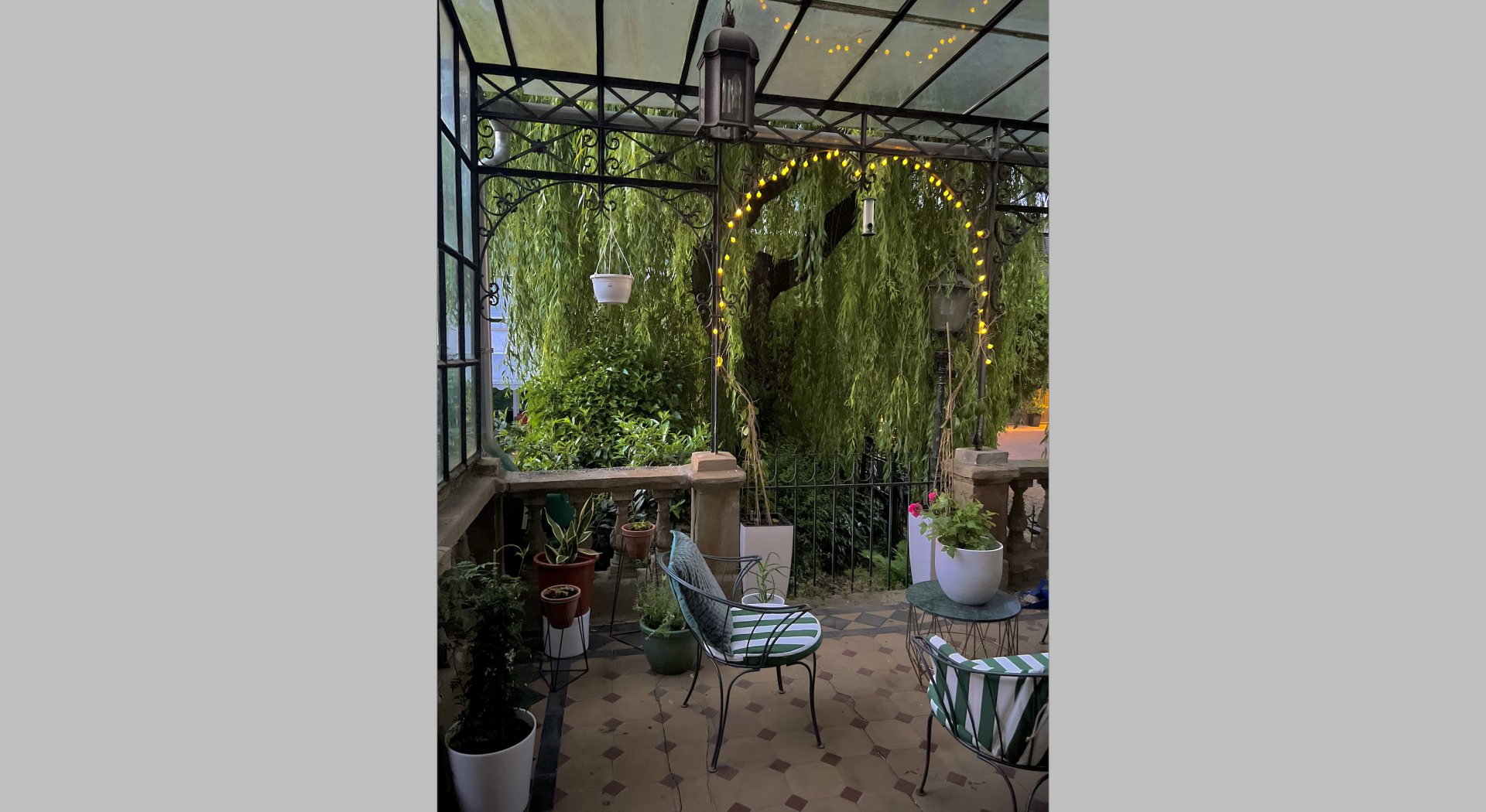 Gründerzeit Residenz aus 1887 I Orangerie Teilperspektive