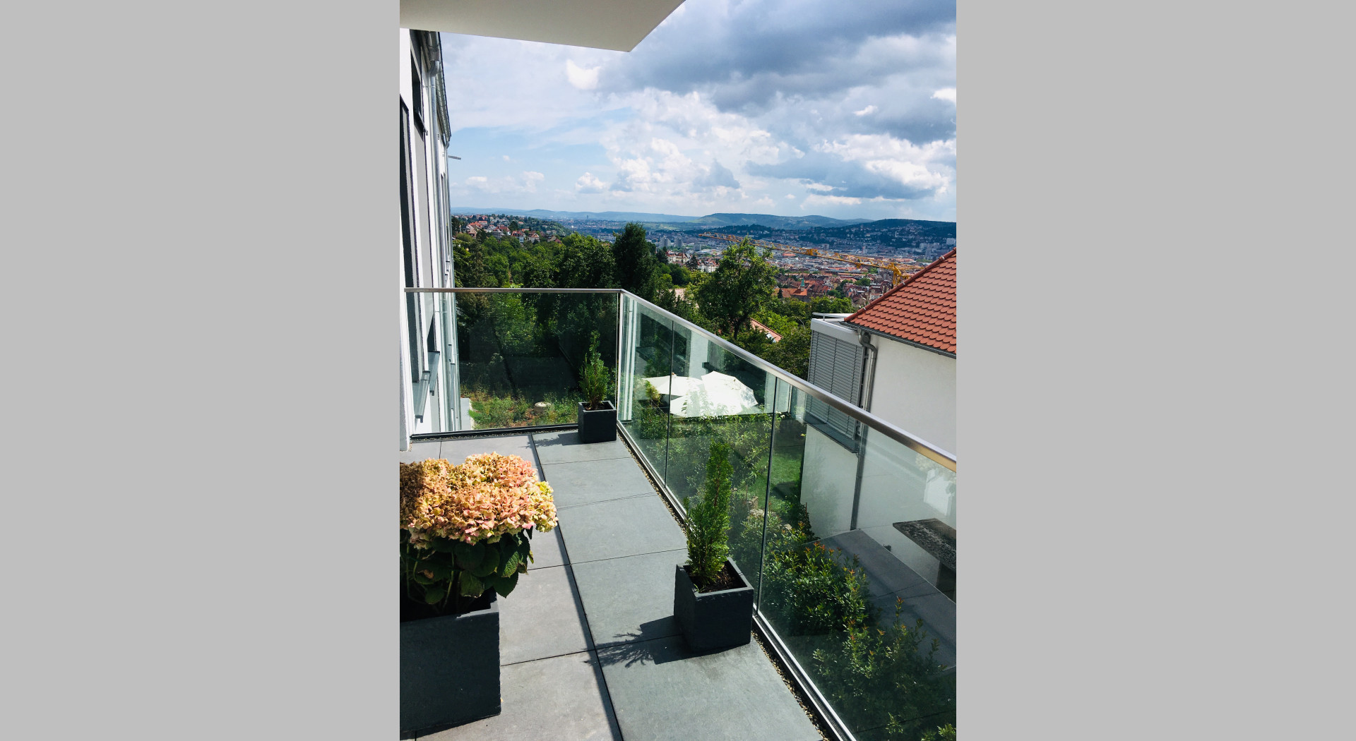 Location, Film, Aussicht, Balkon