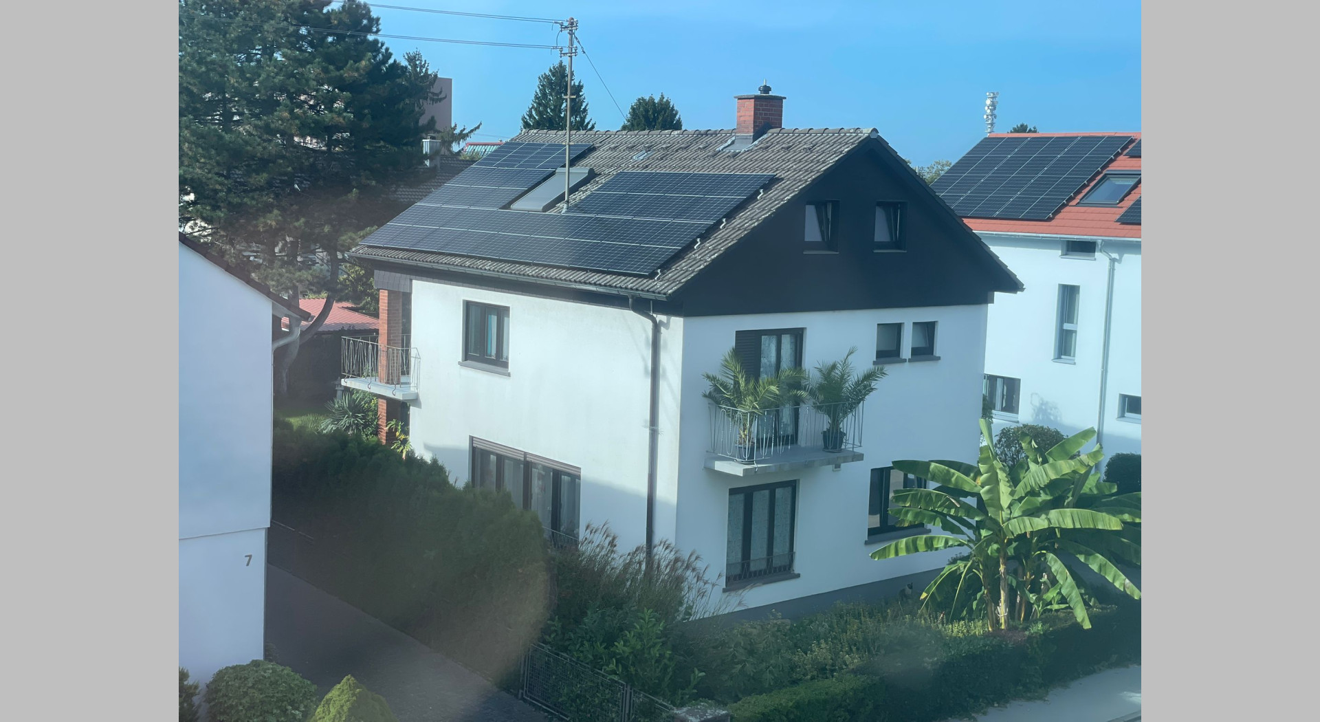 Haus mit schönem Garten
