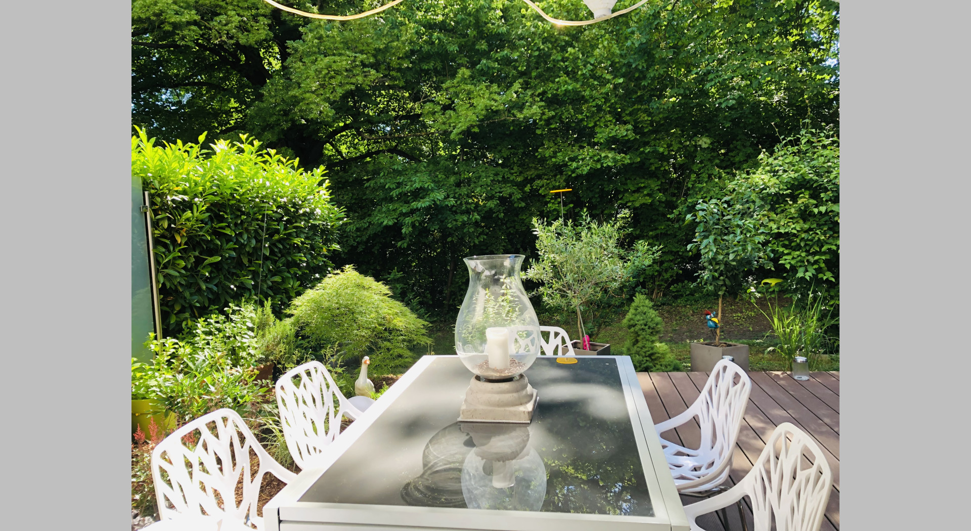 Terrasse zum Wald