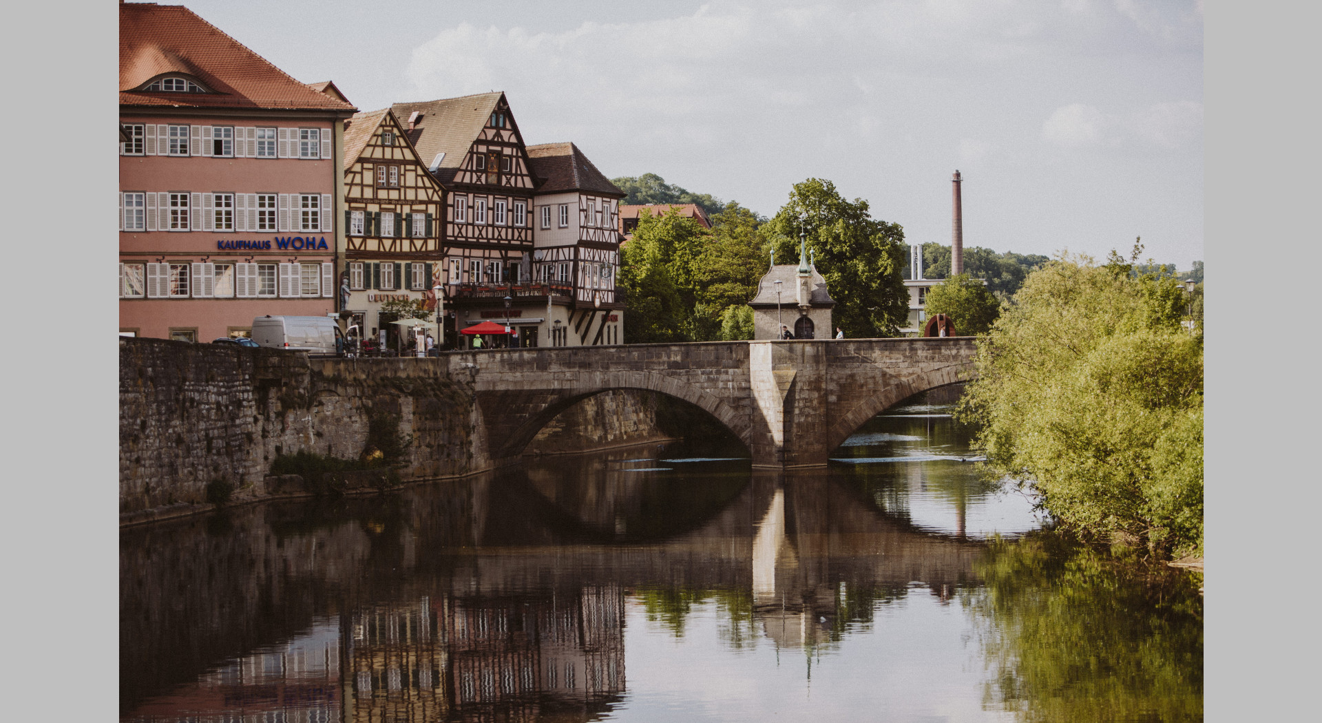 Henkersbrücke in Schwäbisch Hall