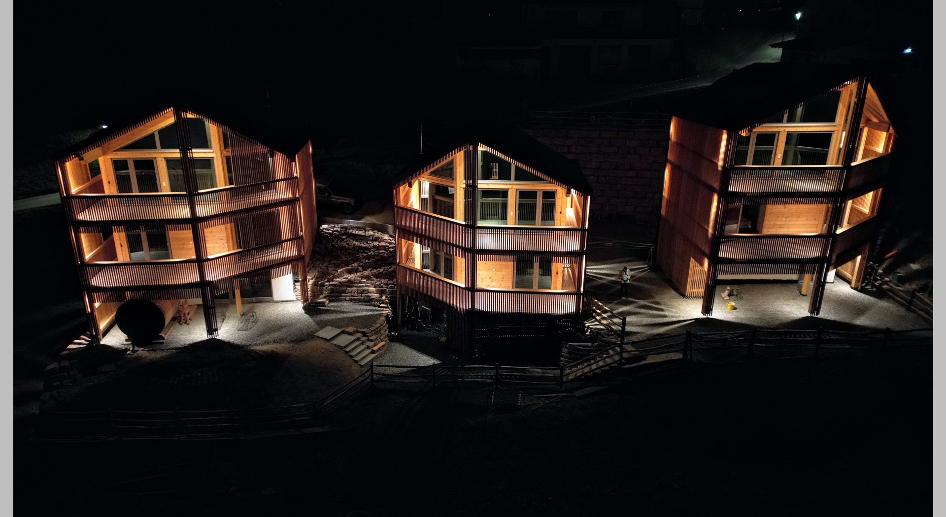 SchwarzwaldDeck bei Nacht