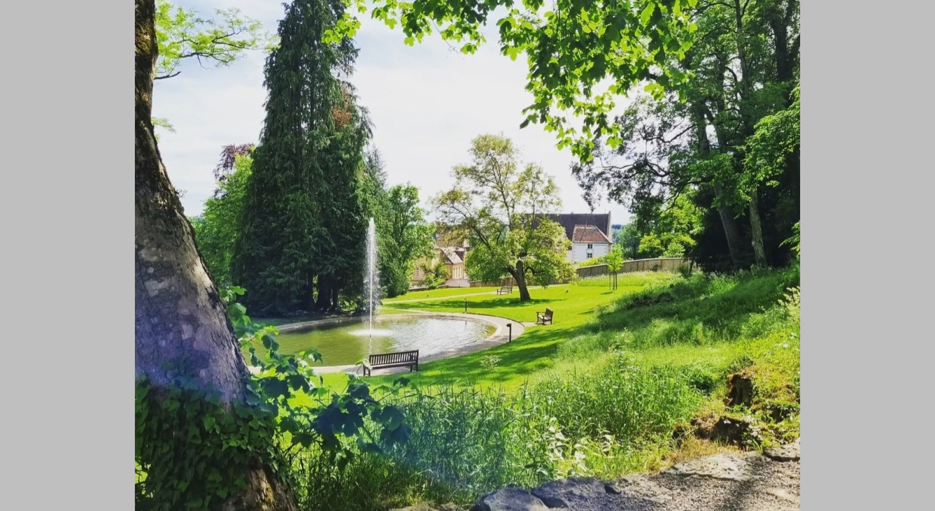 Park Wasserbecken