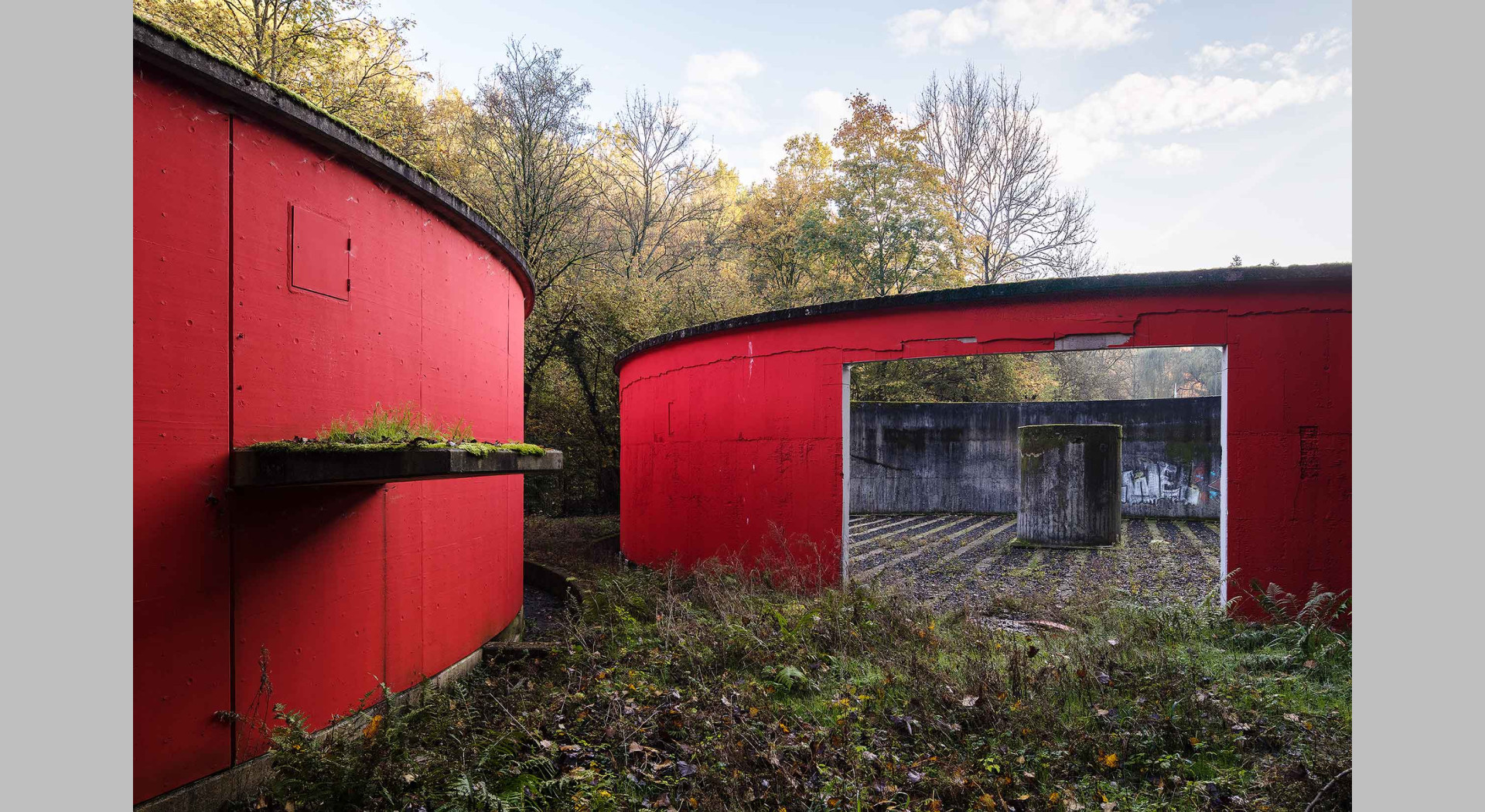 Stillgelegte Kläranlage Weidachtal