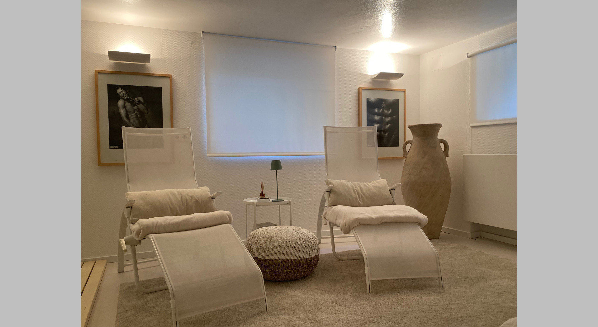 Ruheraum in der Sauna