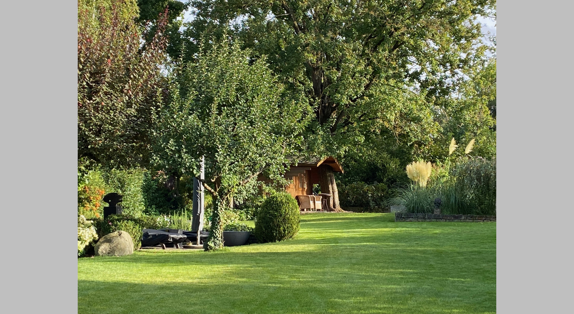 Hinterer Teil des Südgartens