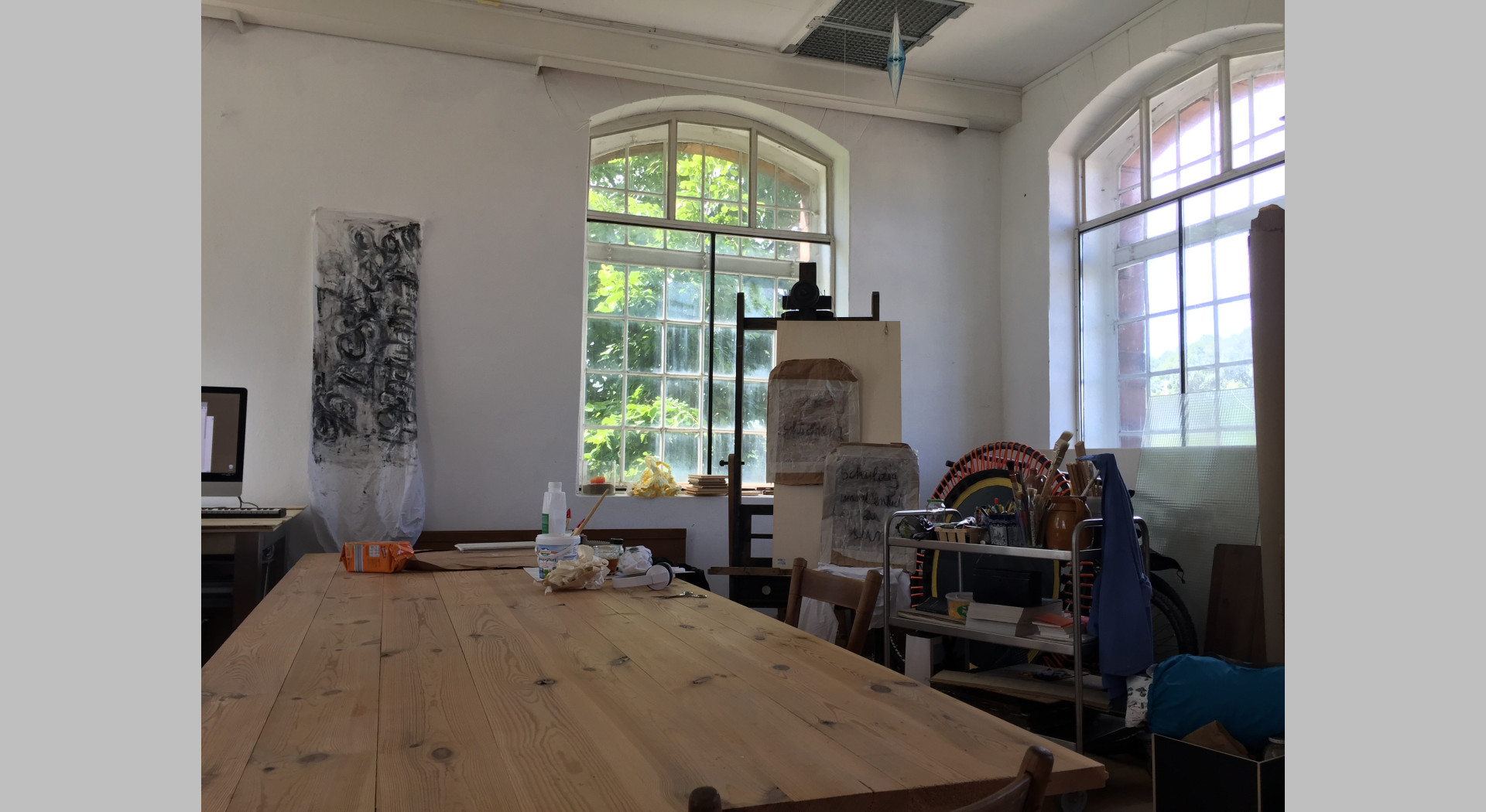 Kunst Atelier Arbeitsraum Atmo