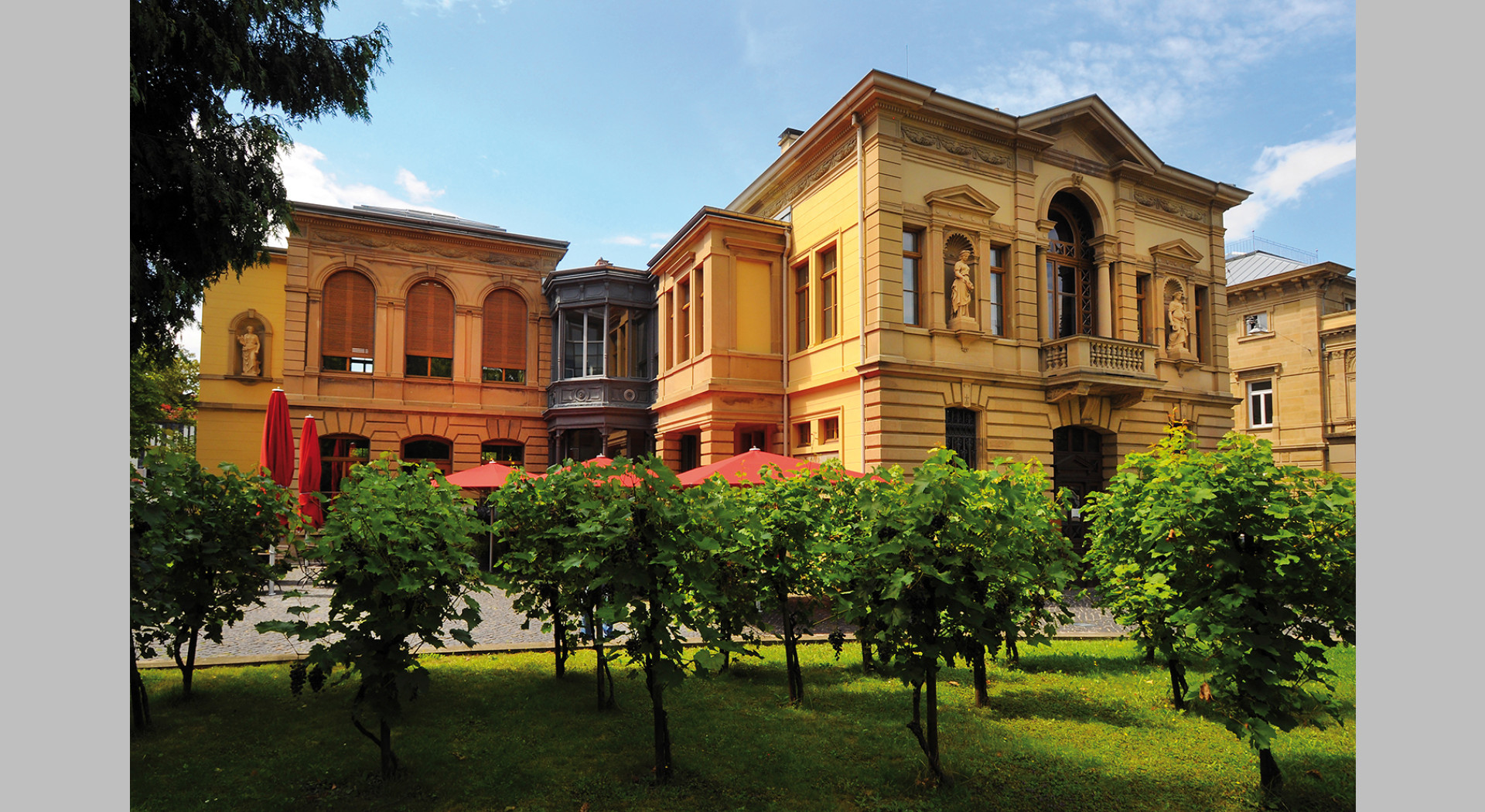 Wein Villa Außenaufnahme