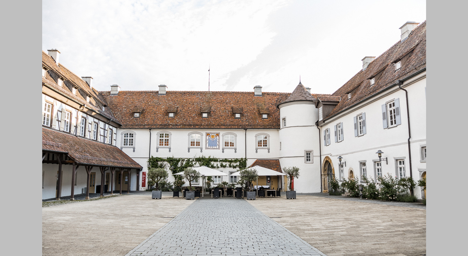 Schlosshof Schloss Filseck