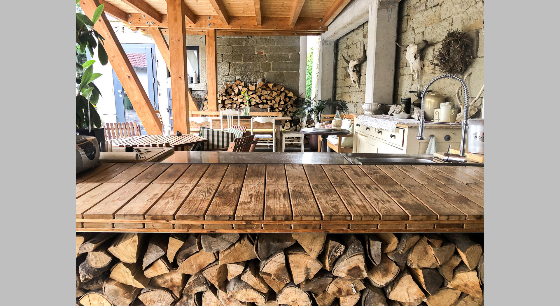 Outdoor-Küche