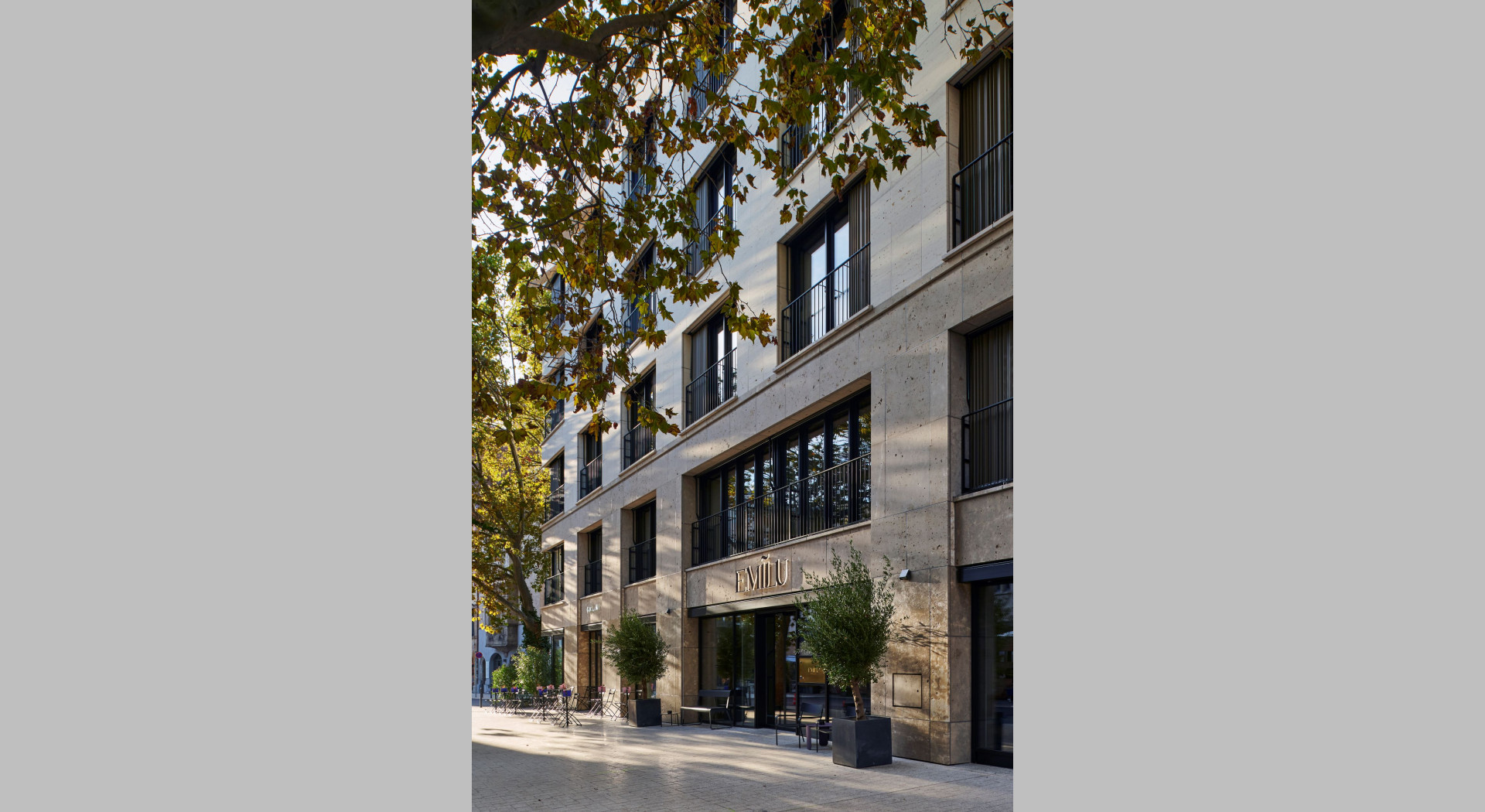 Außenansicht EmiLu Design Hotel