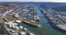 Luftbildaufnahme Hafen Stuttgart
