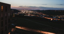 Neckartal bei Sonnenuntergang