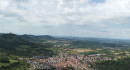 Panoramabild vom Beurener Fels