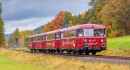 ROTER FLITZER mit 4 Wagen