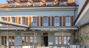 Fassade von der Promenade aus