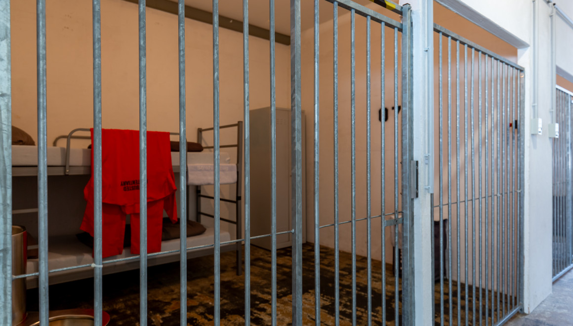 Gefängnis mit zwei Zellen