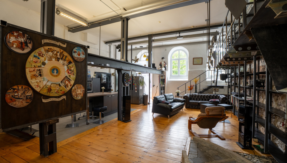 Loft in ehemaliger Uhrenfabrik