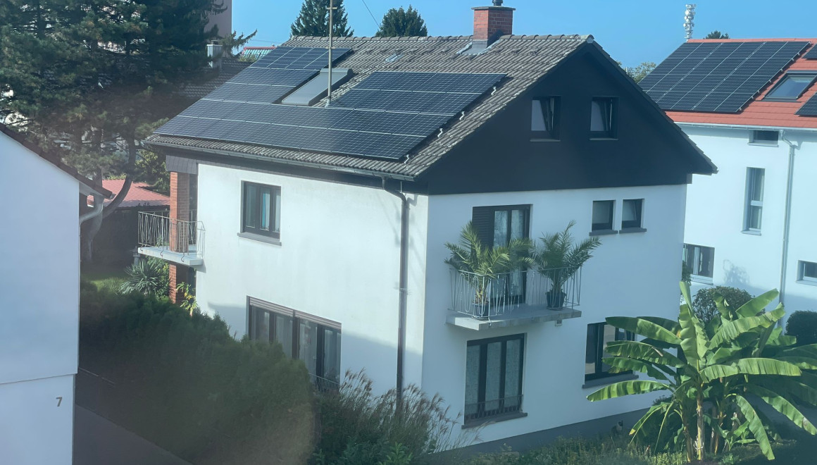 Haus mit schönem Garten