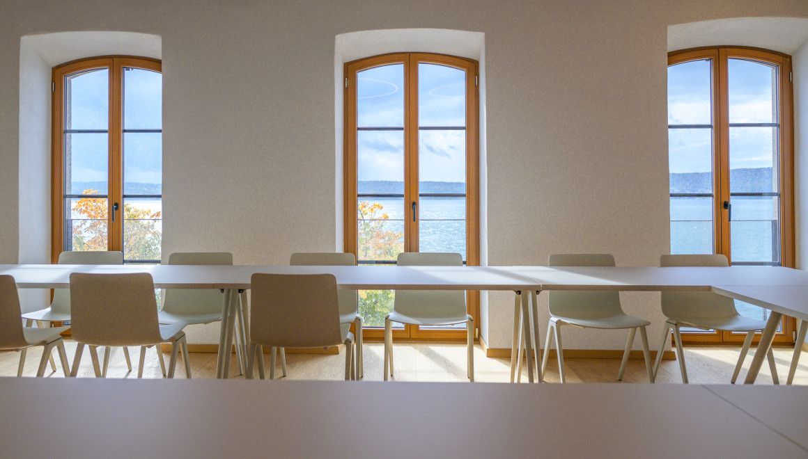 Ausblick aus dem Veranstaltungsraum " Sonnendeck "